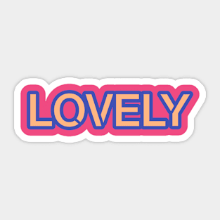A Journey Through Loveliness Sticker
